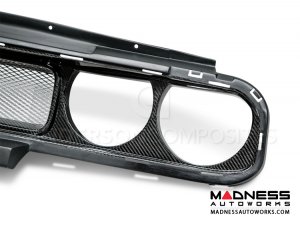 Dodge Challenger Front Grille by Anderson Composites - Carbon Fiber 
